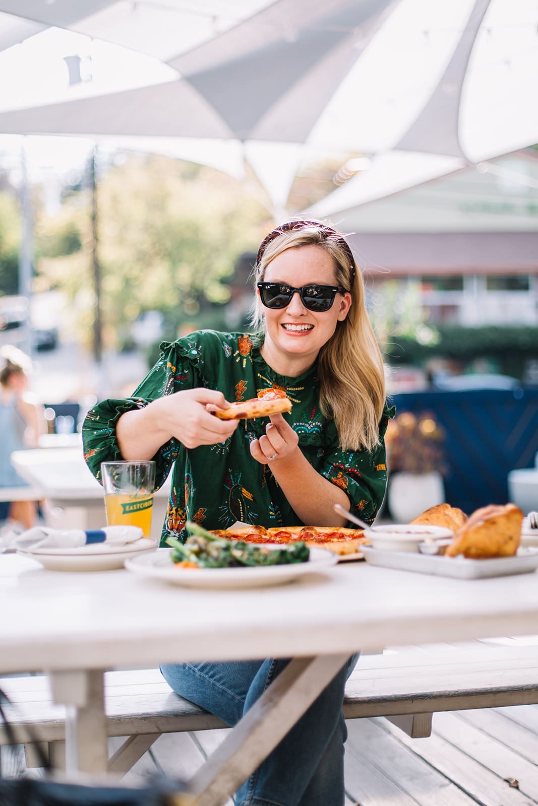 Pizza and Beer at Austin Eastciders